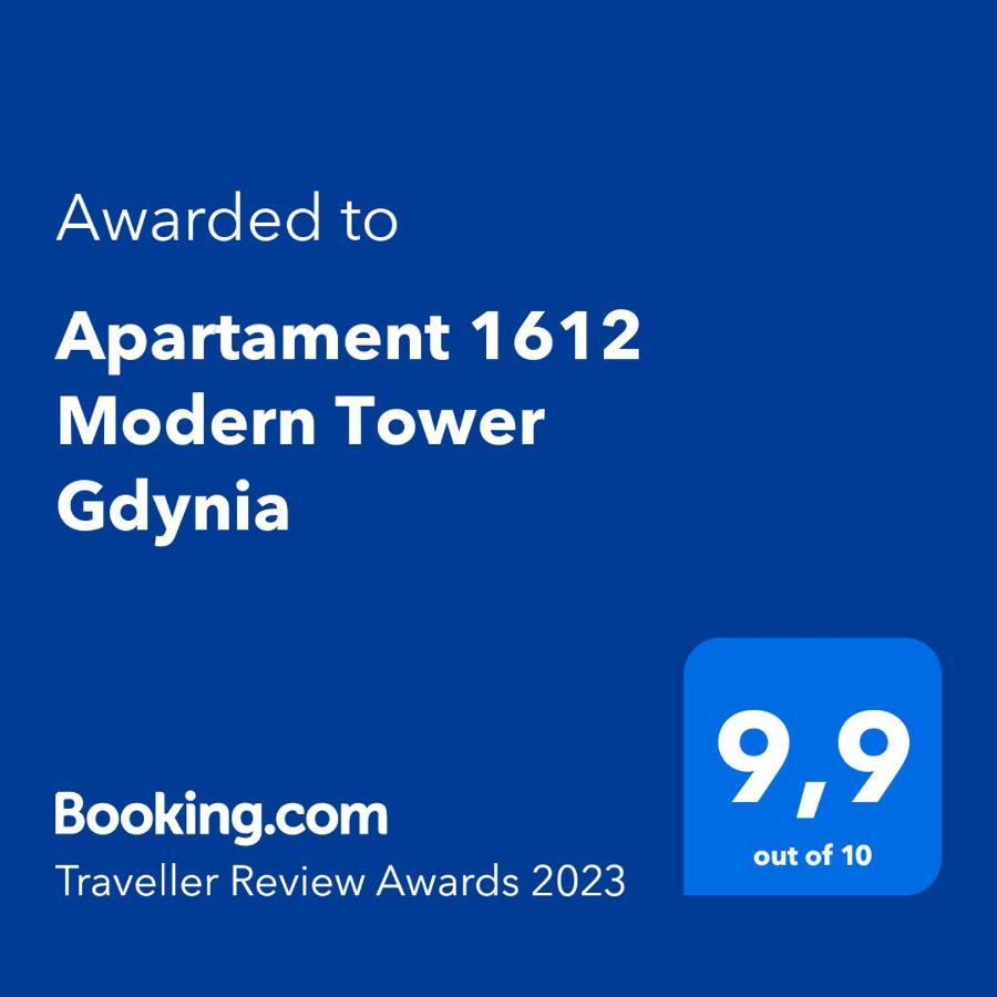 Apartament 1612 Modern Tower Gdynia Bagian luar foto