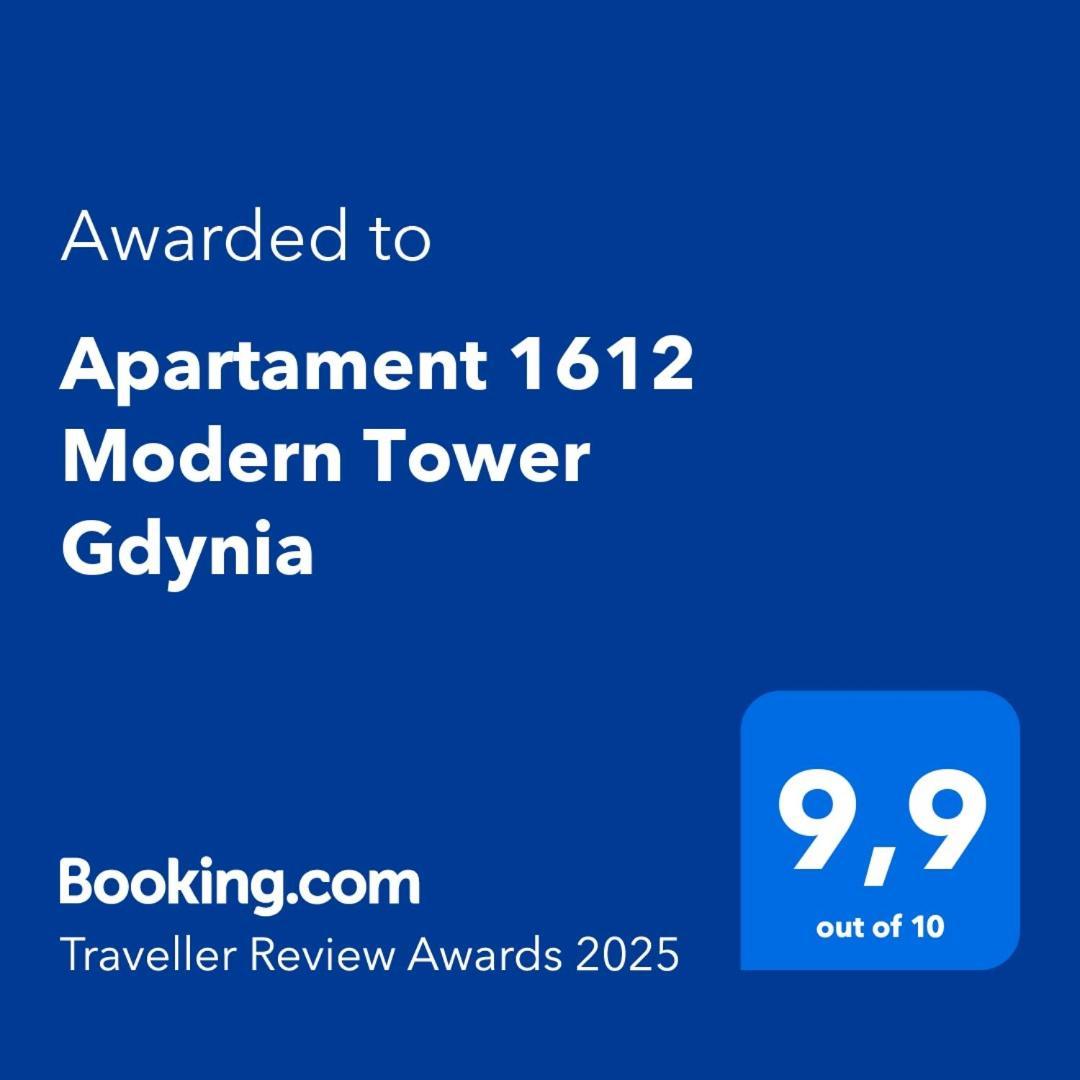 Apartament 1612 Modern Tower Gdynia Bagian luar foto